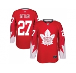 Toronto Maple Leafs #27 Darryl Sittler Red Alternate Stitched NHL Jersey