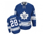 Toronto Maple Leafs #28 Kasperi Kapanen Blue Alternate Stitched NHL Jersey