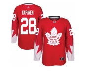 Toronto Maple Leafs #28 Kasperi Kapanen Red Alternate Stitched NHL Jersey