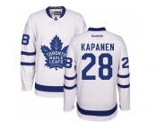 Toronto Maple Leafs #28 Kasperi Kapanen White New Stitched NHL Jersey