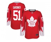 Toronto Maple Leafs #51 Jake Gardiner Red Alternate Stitched NHL Jersey