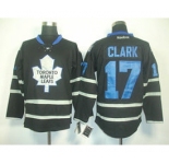 nhl jerseys toronto maple leafs #17 clark black