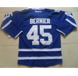 nhl jerseys toronto maple leafs #45 bernier blue
