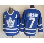 nhl jerseys toronto maple leafs #7 horton blue[patch A]