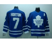 nhl toronto maple leafs #7 horton blue(A)ccm