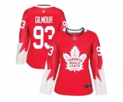 Women's Toronto Maple Leafs #93 Doug Gilmour Red Alternate Stitched NHL Jersey