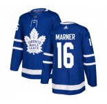 Youth Adidas Toronto Maple Leafs #16 Mitchell Marner Authentic Royal Blue Home NHL Jersey