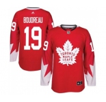 Youth Adidas Toronto Maple Leafs #19 Bruce Boudreau Authentic Red Alternate NHL Jersey