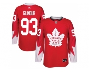 Youth Toronto Maple Leafs #93 Doug Gilmour Red Alternate Stitched NHL Jersey