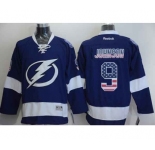 nhl jerseys tampa bay lightning #9 johnson blue[national flag version][johnson]