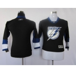 youth nhl jerseys tampa bay lightning blank black