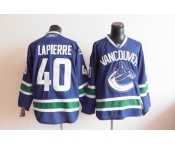 nhl jerseys vancouver canucks #40 lapierre black