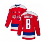Adidas Washington Capitals #8 Alex Ovechkin Premier Red Alternate NHL Jersey