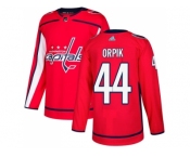 Men Adidas Washington Capitals #44 Brooks Orpik Red Home Authentic Stitched NHL Jersey