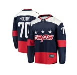 Men Washington Capitals #70 Braden Holtby Fanatics Branded Navy 2018 NHL Stadium Series Breakaway Stitched NHL Jersey