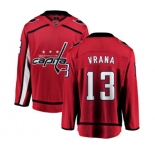 Youth Washington Capitals #13 Jakub Vrana Fanatics Branded Red Home Breakaway NHL Jersey