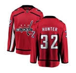 Youth Washington Capitals #32 Dale Hunter Fanatics Branded Red Home Breakaway NHL Jersey