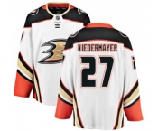 Anaheim Ducks #27 Scott Niedermayer Fanatics Branded White Away Breakaway Hockey Jersey
