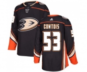 Anaheim Ducks #53 Max Comtois Authentic Black Home Hockey Jersey
