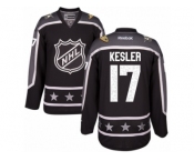 Youth Reebok Anaheim Ducks #17 Ryan Kesler Authentic Black Pacific Division 2017 All-Star NHL Jersey
