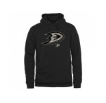 Men's Anaheim Ducks Black Rink Warrior Pullover Hoodie