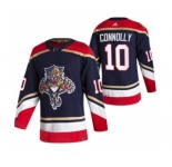 Men's Florida Panthers #10 Brett Connolly Black 2020-21 Reverse Retro Alternate Hockey Jersey