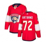 Panthers #72 Frank Vatrano Red Home Stitched Hockey Jersey