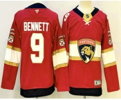 Youth Florida Panthers #9 Sam Bennett Red Authentic Jersey