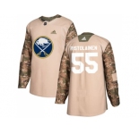 Men Adidas Buffalo Sabres #55 Rasmus Ristolainen Camo Authentic 2017 Veterans Day Stitched NHL Jersey