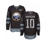 Men's Adidas Buffalo Sabres #10 Dale Hawerchuk Authentic Black 1917-2017 100th Anniversary NHL Jersey
