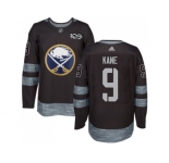 Men's Buffalo Sabres #9 Evander Kane Black 1917-2017 100th Anniversary Stitched NHL Jersey