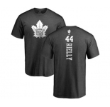 NHL Adidas Toronto Maple Leafs #44 Morgan Rielly Charcoal One Color Backer T-Shirt