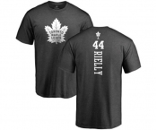 NHL Adidas Toronto Maple Leafs #44 Morgan Rielly Charcoal One Color Backer T-Shirt