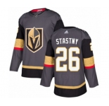 Adidas Vegas Golden Knights #26 Paul Stastny Authentic Gray Home NHL Jersey