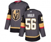 Adidas Vegas Golden Knights #56 Erik Haula Authentic Gray Home NHL Jersey