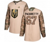 Adidas Vegas Golden Knights #67 Max Pacioretty Authentic Camo Veterans Day Practice NHL Jersey