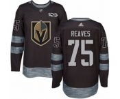 Adidas Vegas Golden Knights #75 Ryan Reaves Authentic Black 1917-2017 100th Anniversary NHL Jersey