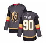 Adidas Vegas Golden Knights #90 Tomas Tatar Authentic Gray Home NHL Jersey