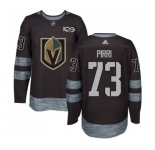 Men Adidas Vegas Golden Knights #73 Brandon Pirri Authentic Black 1917-2017 100th Anniversary NHL Jersey