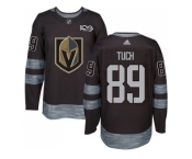 Men Adidas Vegas Golden Knights #89 Alex Tuch Black 1917-2017 100th Anniversary Stitched NHL Jersey
