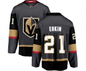 Men Vegas Golden Knights #21 Cody Eakin Authentic Black Home Fanatics Branded Breakaway NHL Jersey
