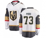 Men Vegas Golden Knights #73 Brandon Pirri Authentic White Away Fanatics Branded Breakaway NHL Jersey