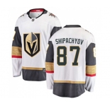 Men Vegas Golden Knights #87 Vadim Shipachyov Authentic White Away Fanatics Branded Breakaway NHL Jersey