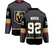 Men Vegas Golden Knights #92 Tomas Nosek Authentic Black Home Fanatics Branded Breakaway NHL Jersey