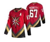 Men's Vegas Golden Knights #67 Max Pacioretty Red 2020-21 Reverse Retro Alternate Hockey Jersey