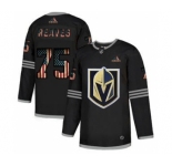 Men's Vegas Golden Knights #75 Ryan Reaves Black USA Flag Limited Hockey Jersey