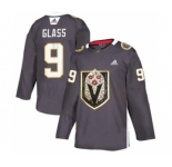 Men's Vegas Golden Knights #9 Cody Glass Grey Latino Heritage Night Stitched Hockey Jersey