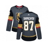Women Adidas Vegas Golden Knights #87 Vadim Shipachyov Authentic Gray Home NHL Jersey
