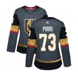 Women's Adidas Vegas Golden Knights #73 Brandon Pirri Authentic Gray Home NHL Jersey