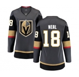 Women's Vegas Golden Knights #18 James Neal Authentic Black Home Fanatics Branded Breakaway NHL Jersey